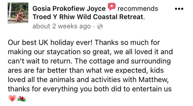 הוילה Wild Coastal Retreat At Troed Y Rhiw Aberporth, West Wales מראה חיצוני תמונה